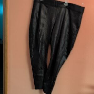 Old Navy Black Shiny Leggings